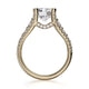 Michael M Bezel Round Engagement Ring