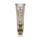Michael M Bezel Round Engagement Ring