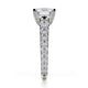 Michael M Prong Round Engagement Ring