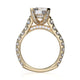 Michael M Prong Round Engagement Ring