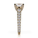 Michael M Prong Round Engagement Ring