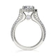Michael M Center Stone Prong Round Engagement Ring