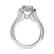 Michael M Center Stone Prong Round Engagement Ring