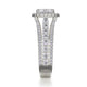 Michael M Center Stone Prong Round Engagement Ring