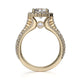 Michael M Center Stone Prong Round Engagement Ring