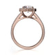 Michael M Prong Round Engagement Ring