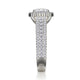 Michael M Prong Round Engagement Ring