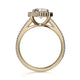 Michael M Prong Round Engagement Ring
