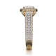 Michael M Prong Round Engagement Ring