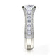 Michael M Pave Round Engagement Ring