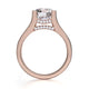 Michael M Channel Round Engagement Ring