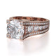 Michael M Channel Round Engagement Ring