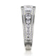 Michael M Channel Round Engagement Ring