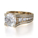 Michael M Channel Round Engagement Ring
