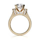 Michael M Bezel Round Engagement Ring
