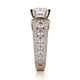 Michael M Bezel Round Engagement Ring