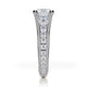 Michael M Pave Round Engagement Ring