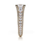 Michael M Pave Round Engagement Ring