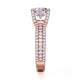 Michael M Bezel Round Engagement Ring