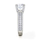 Michael M Bezel Round Engagement Ring