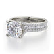 Michael M Bezel Round Engagement Ring