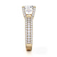 Michael M Bezel Round Engagement Ring
