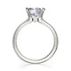 Michael M Pave Cushion Engagement Ring