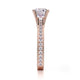 Michael M Channel Round Engagement Ring