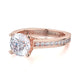 Michael M Channel Round Engagement Ring