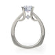 Michael M Channel Round Engagement Ring