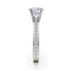 Michael M Channel Round Engagement Ring