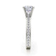 Michael M Channel Round Engagement Ring