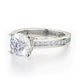 Michael M Channel Round Engagement Ring