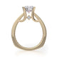 Michael M Channel Round Engagement Ring