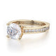 Michael M Channel Round Engagement Ring