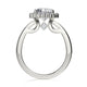 Michael M Prong Round Engagement Ring