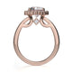 Michael M Prong Round Engagement Ring