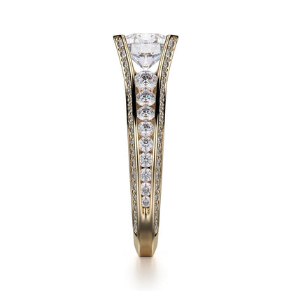 Michael M Round Engagement Ring