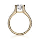 Michael M Prong Round Engagement Ring