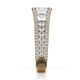 Michael M Channel Round Engagement Ring