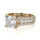 Michael M Channel Round Engagement Ring