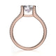 Michael M Channel Round Engagement Ring