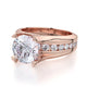 Michael M Round Engagement Ring
