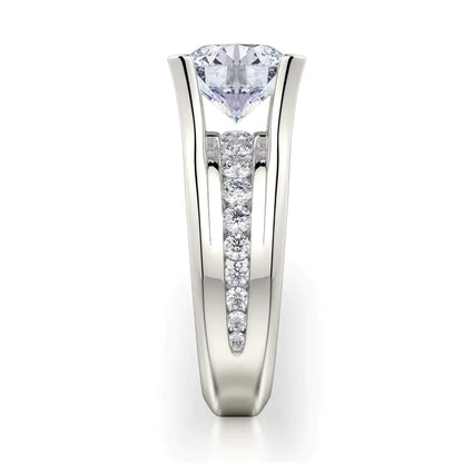 Michael M Round Engagement Ring