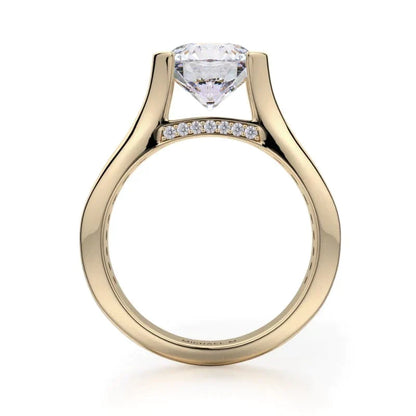 Michael M Round Engagement Ring