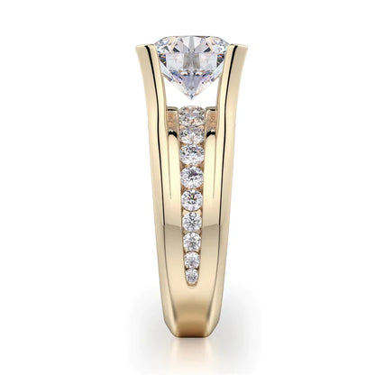 Michael M Round Engagement Ring