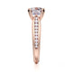 Michael M Channel Round Engagement Ring