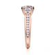 Michael M Channel Round Engagement Ring