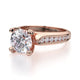 Michael M Channel Round Engagement Ring