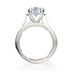 Michael M Channel Round Engagement Ring